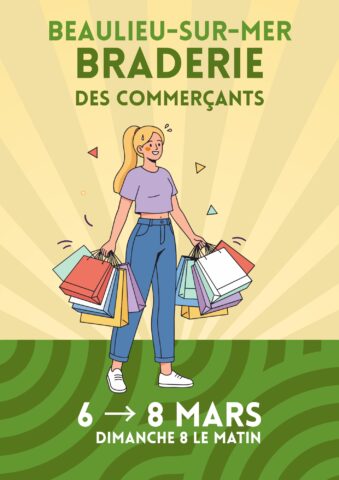 Braderie des Commerçants – Beaulieu-sur-Mer dans l'agenda de Beaulieu-sur-Mer (Photo)