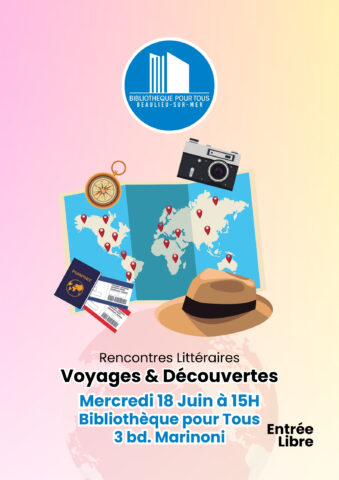 Rencontres littéraires : Voyages et découvertes dans l'agenda de Beaulieu-sur-Mer (Photo)