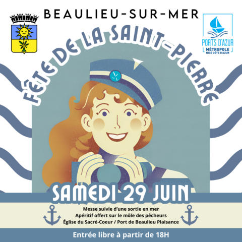 Fête de la Saint-Pierre Beaulieu-sur-Mer dans l'agenda de Beaulieu-sur-Mer (Photo)