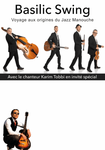 Concert « Basilic Swing » – Jazz manouche/tzigane dans l'agenda de Beaulieu-sur-Mer (Photo)