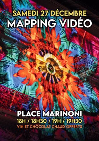 Show Mapping dans l'agenda de Beaulieu-sur-Mer (Photo)