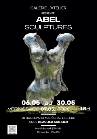 Exposition ABEL sculptures – L&rsquo;Atelier Beaulieu-sur-Mer dans l'agenda de Beaulieu-sur-Mer (Photo)