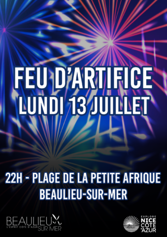 Feu d&rsquo;artifice – Beaulieu-sur-Mer dans l'agenda de Beaulieu-sur-Mer (Photo)