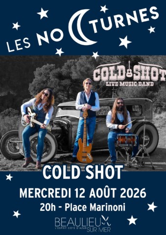 Nocturne de Beaulieu-sur-Mer – Cold Shot – Pop/Rock dans l'agenda de Beaulieu-sur-Mer (Photo)