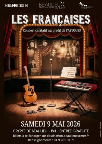 Concert « Les Françaises » dans l'agenda de Beaulieu-sur-Mer (Photo)