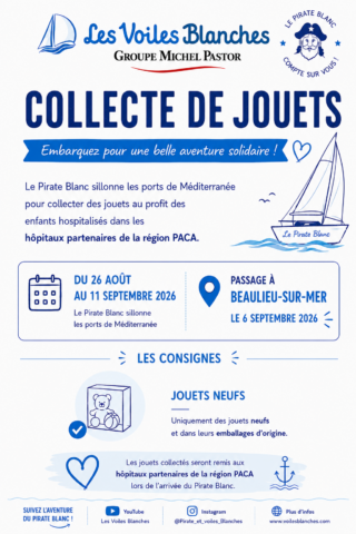 Collecte de jouets à la Capitainerie dans l'agenda de Beaulieu-sur-Mer (Photo)