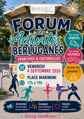 Forum des activités berluganes dans l'agenda de Beaulieu-sur-Mer (Photo)